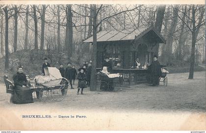 BRUXELLES  DANS LE PARC            2 SCANS