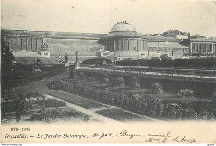 CPA Bruxelles le jardin botanique