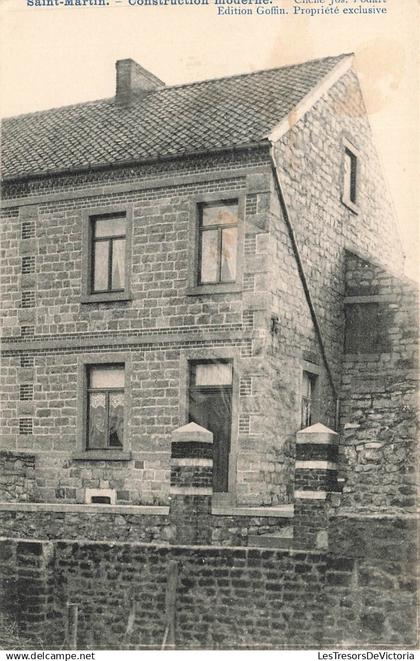 [-5%] BELGIQUE - Fourons Voeren - Saint Martin - Construction Moderne - Edition Goffin - Carte Postale Ancienne