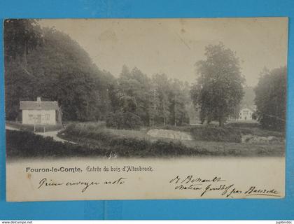 Fouron-le-Comte Entrée du bois d'Altenbroek