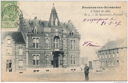 BELGIQUE - FRASNES LEZ BUISSENAL - L'Hôtel de Ville
