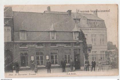 cpa frasnes lez buissenal    poste