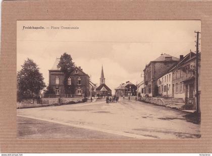 CPA Belgique Froidchapelle Place Communale