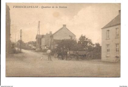 Froidchapelle - Quartier de la Station.
