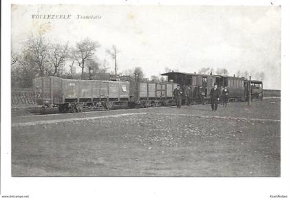Vollezele - Tramstatie - Stoomtram !!!!!