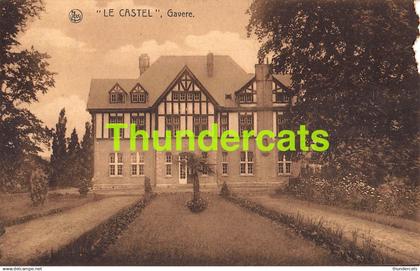 CPA LE CASTEL GAVERE ( WAT SCHADE RECHTS )