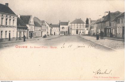 GAVERE     LA GRAND'PLACE      MARKT