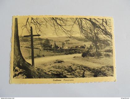 GEDINNE Panorama Croix Calvaire PK CPA Province de Namur Belgique Carte Postale Post Kaart Postcard
