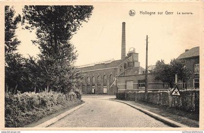 BELGIQUE - Hollogne sur Geer - La sucrerie - Carte Postale Ancienne