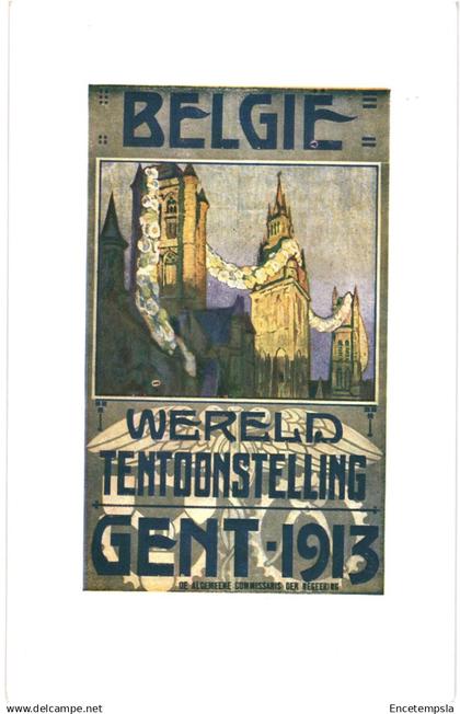 CPA Carte postale Belgique Gent Belgie Wereld Tentoonstelling 1913 VM91804