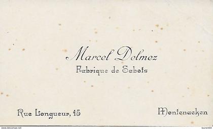 GINGELOM. MONTENAKEN.  FABRICANT DE SABOTS. MARCEL DELMEZ.