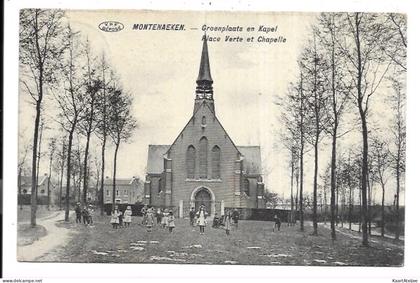 Montenaken - Groenplaats en Kapel.