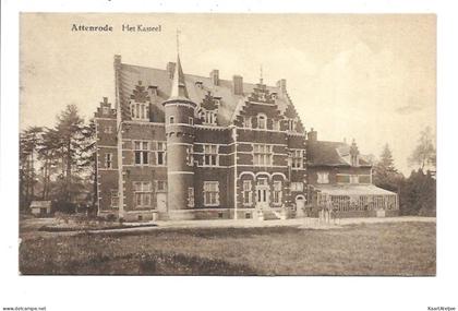 Attenrode - Het kasteel.