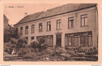 BELGIQUE - Gooik - Pastorij - O Theophile - GEGY - jardin - plante - vie religieuse - accueil - Carte postale ancienne