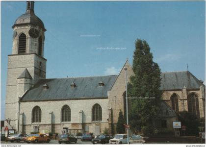 Haacht - Sint Remigius Kerk - & old cars