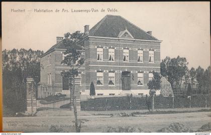 HAALTERT       HABITATION DE ARS. LAUWEREYS - VAN DE VELDE