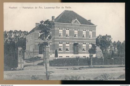 HAALTERT  HAELTERT  HABITATION DE ARS. LAUWEREYS - VAN DE VELDE  2 SCANS