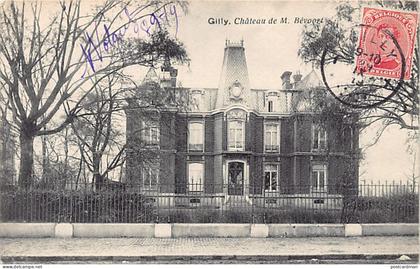 Belgique - GILLY (Hainaut) Château de M. Bévoort