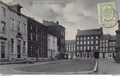 Belgique - GILLY (Hainaut) Place Saint-Rémi