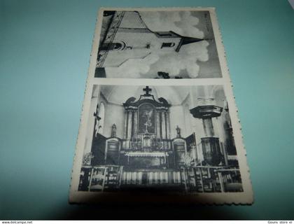 BC16-41 Cpa Hamois Scy Intérieur de l'église