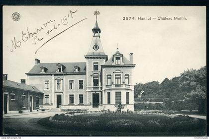 CPA - Carte Postale - Belgique - Hannut - Château Mottin - 1917 (CP20479)