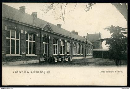 CPA - Carte Postale - Belgique - Hannut - L'Ecole des Filles - 1905 (CP20495)
