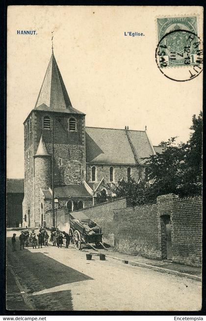 CPA - Carte Postale - Belgique - Hannut - L'Eglise - 1912  (CP20464OK)