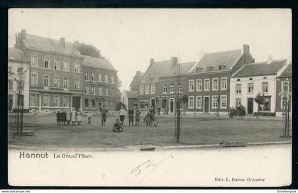 CPA - Carte Postale - Belgique - Hannut - La Grand Place (CP20509OK)
