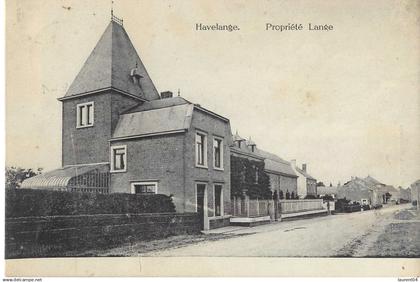 HAVELANGE.  PROPRIETE LANGE.