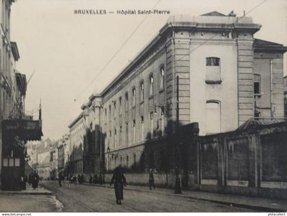 Bruxelles // Hopital Saint Pierre (gevel Reklame links) 19??
