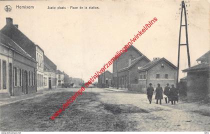 Hemixem - Statie plaats - Place de la station - Hemiksem