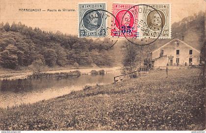 Belgique - HERBEUMONT (Lux.) Moulin du Willaime
