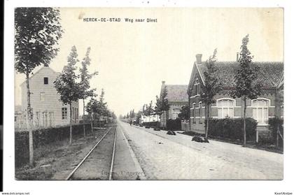Herk-de-Stad - Weg naar Diest.