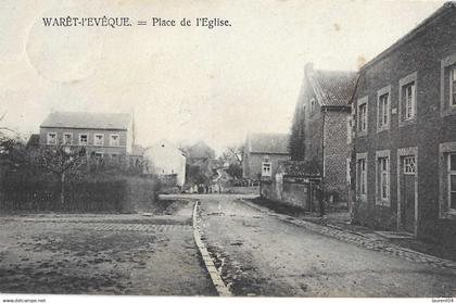 HERON. WARET L'EVEQUE.   PLACE DE L'EGLISE. ANIMATION..