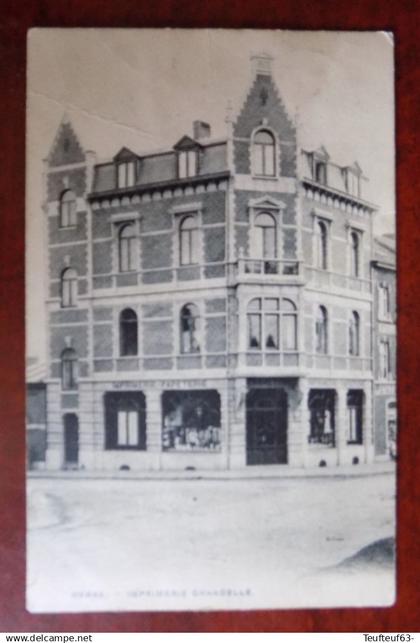 Cpa Herve ; imprimerie Chandelle - Herve vers Theux 1913.