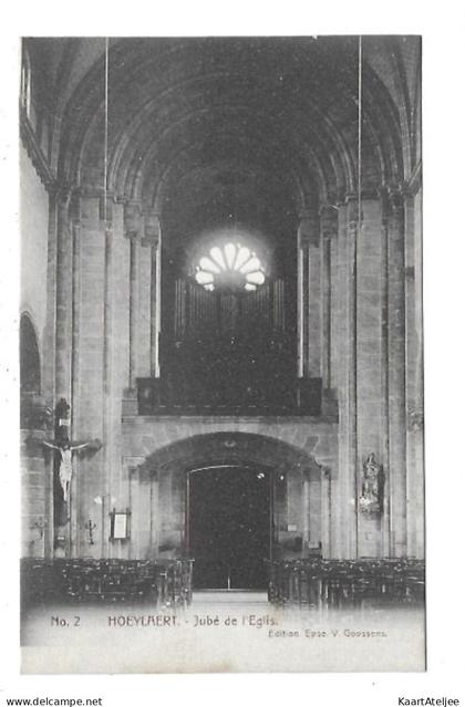 Hoeilaart - Jubé de l'Eglise - Orgel.