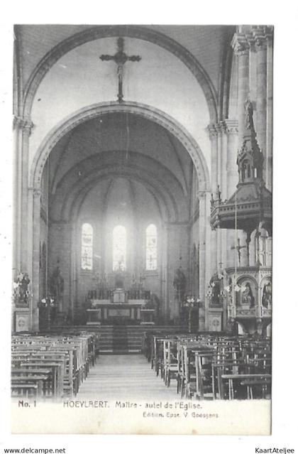 Hoeilaart - Maître de l'Eglise.