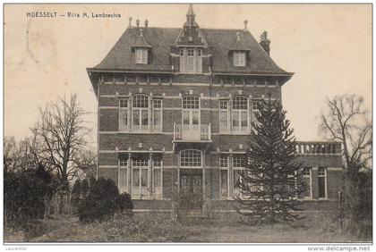 HOESSELT.  VILLA  M. LAMBRECHTS.