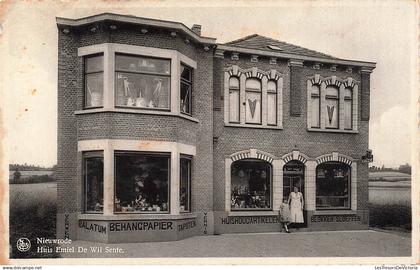 BELGIQUE - Nieuworde - Huis Emiel De Wil Sente - Balatum Behangpapier Taputen - Nels - Carte Postale Ancienne