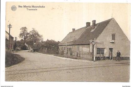 Ste-Maria-Hoorebeke - Tramstatie.