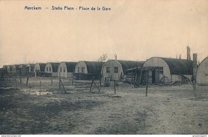 MERCKEM   HOUTHULST     STATIE PLEIN  PLACE DE LA GARE