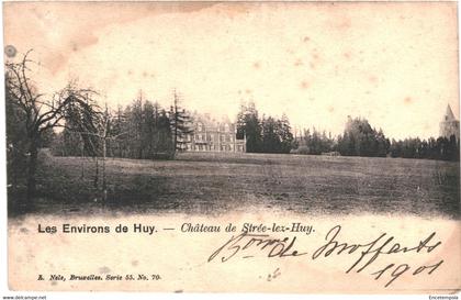CPA- Carte postale  Belgique- Huy Environs Château de Strée lez Huy  début 1900  VM48181