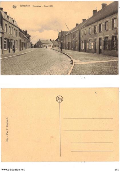 Ichtegem  Hoofdstraat - Oogst 1931