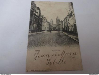 Ypres, Ieper, Rue de Lille