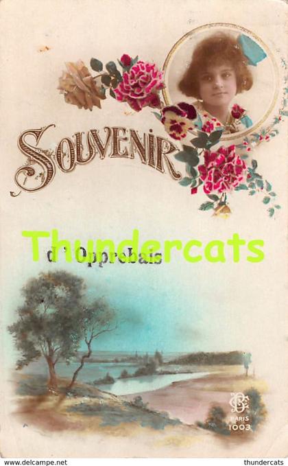 CPA SOUVENIR D'OPPREBAIS INCOURT