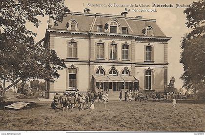 INCOURT. PIETREBAIS. SANATORIUM DE LA CHISE. BATIMENT. ANIMATION AVEC ENFANTS