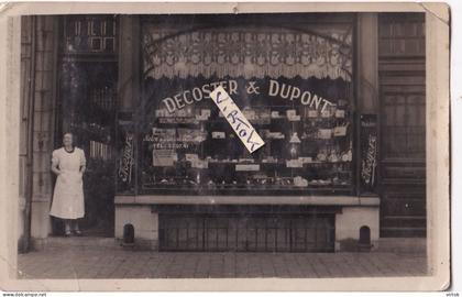 IXELLES - ELSENE :  winkel   DE COSTER - DUPONT  ' parvis de la trinité 3  '   carte photo