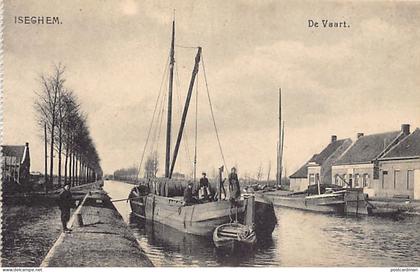 België - IZEGEM (W. Vl.) De Vaart - Binnenvaartschip