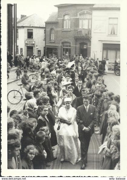 Photo Place JEMEPPE Sur Sambre (mariage) cafés 12,5 X 18 cm