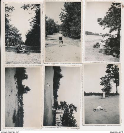 KALMTHOUT    6   FOTO'S JAREN 1934. 11 X 6,5 CM.